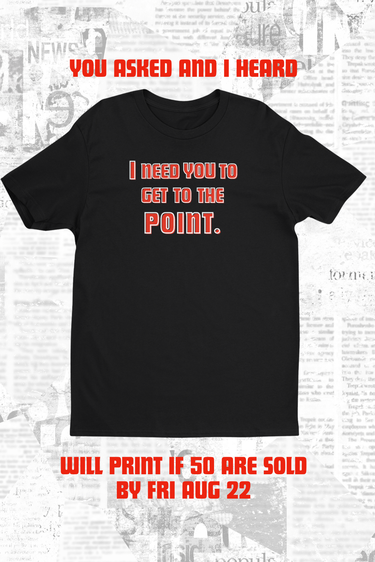 Get to the Point T-shirt
