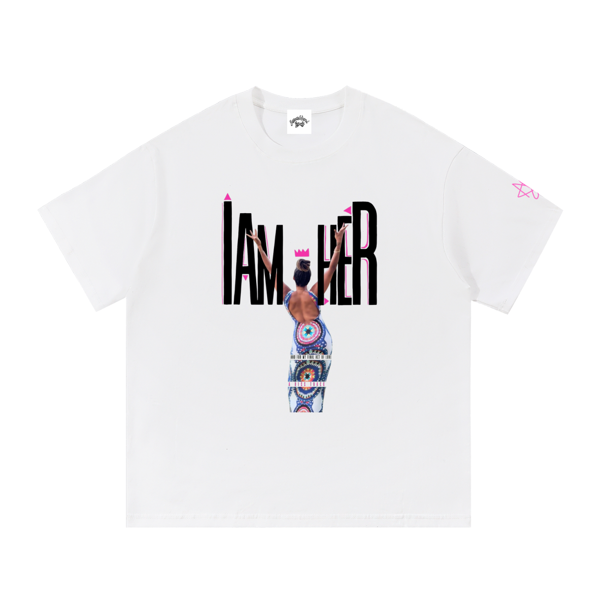 I AM HER DISS TRACK TEE