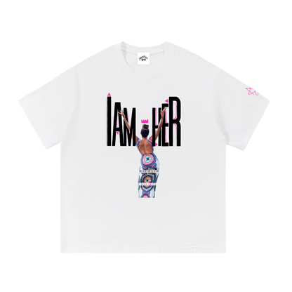 I AM HER DISS TRACK TEE