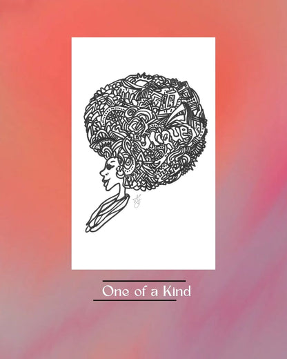 SET OF 5 PRINTS Love is a Mother Artwork