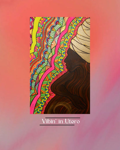 SET OF 5 PRINTS Love is a Mother Artwork