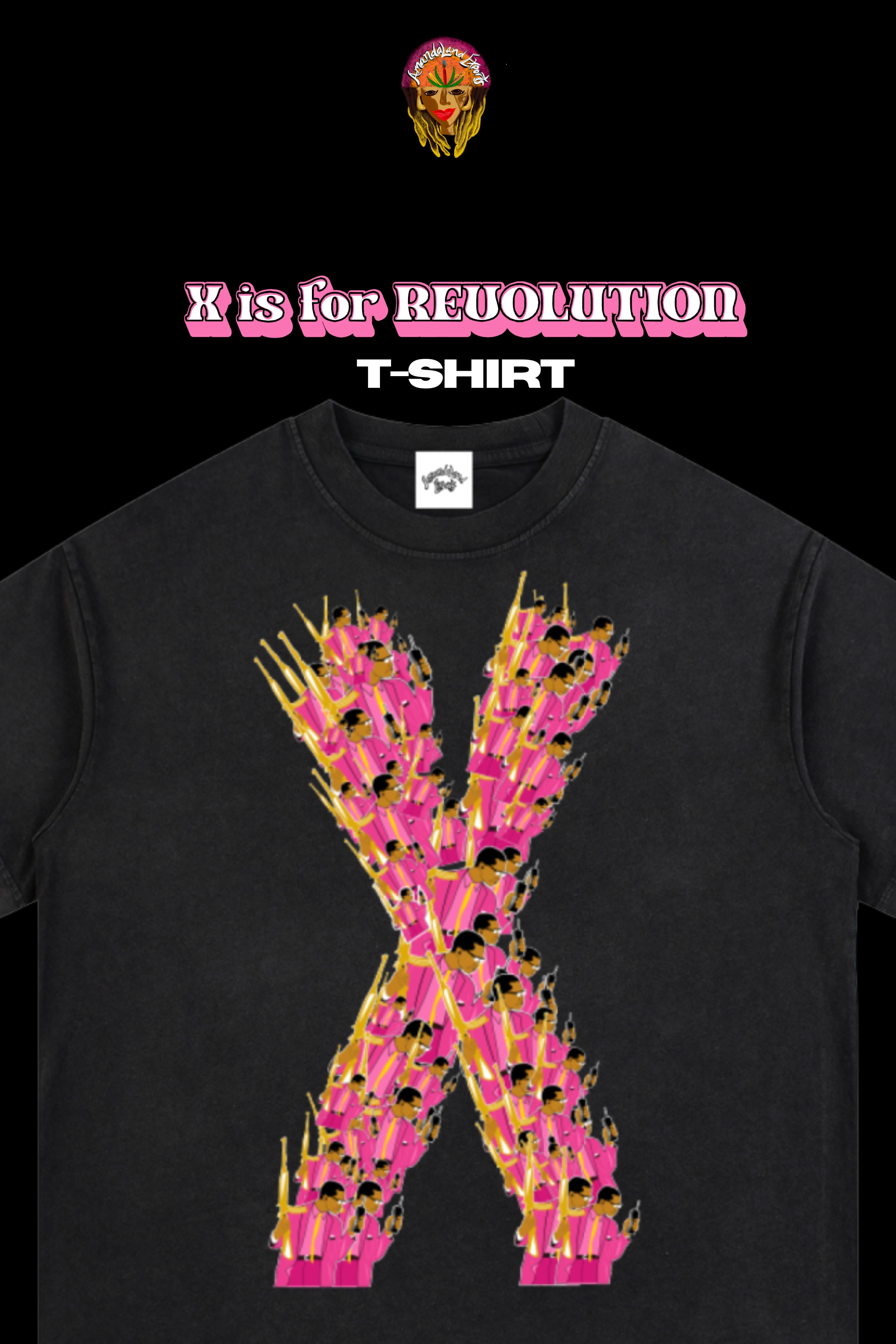 X is for REVOLUTION tee