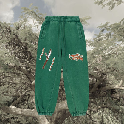 TT SAGE SQUIGGLE SWEATPANTS